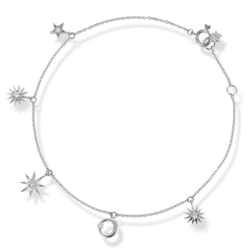 ブレスレットMOON & SUN BRACELET(2ZU0592)｜スタージュエリー公式 