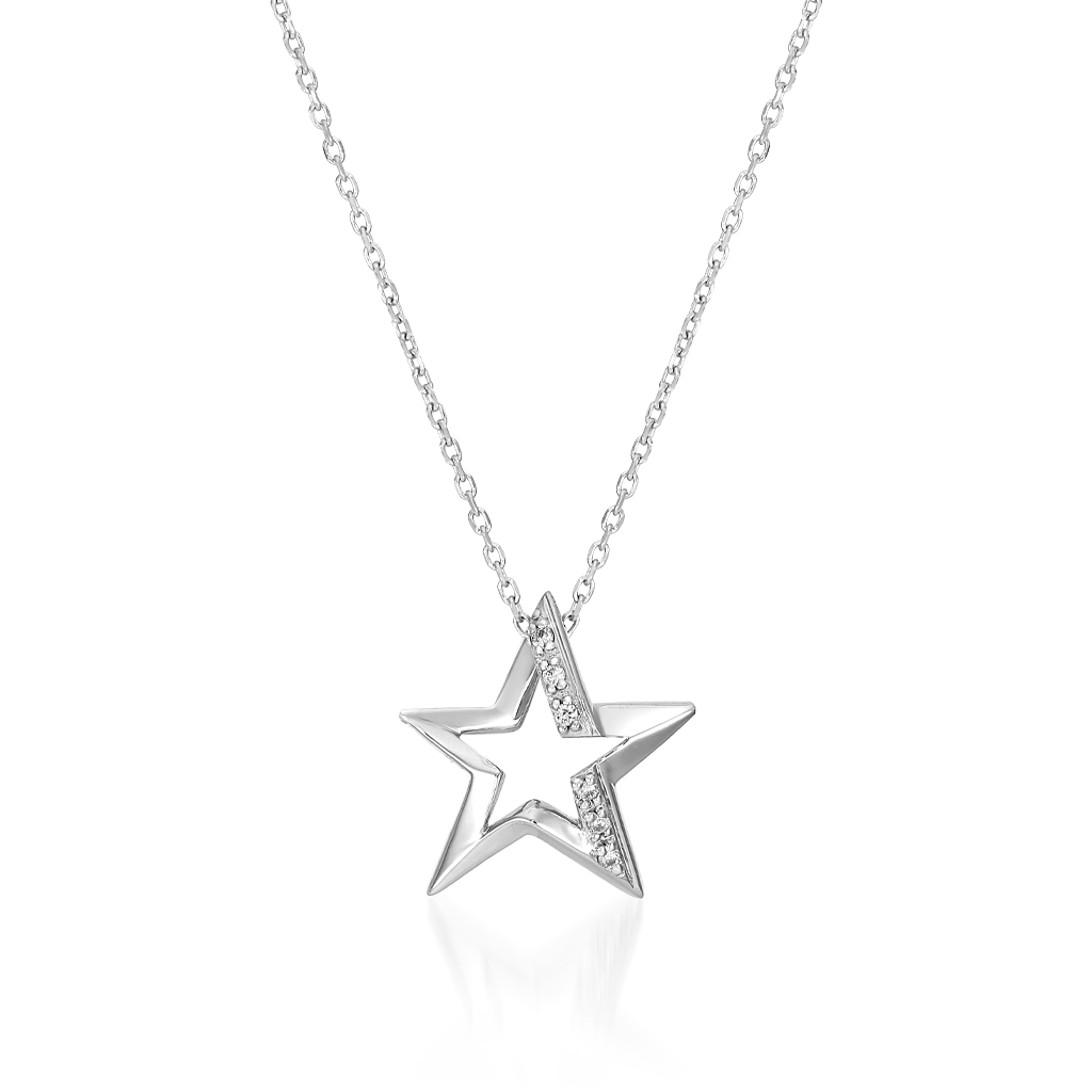 ネックレスICONIC STAR DIAMOND NECKLACE(2ZN2340)｜スタージュエリー 