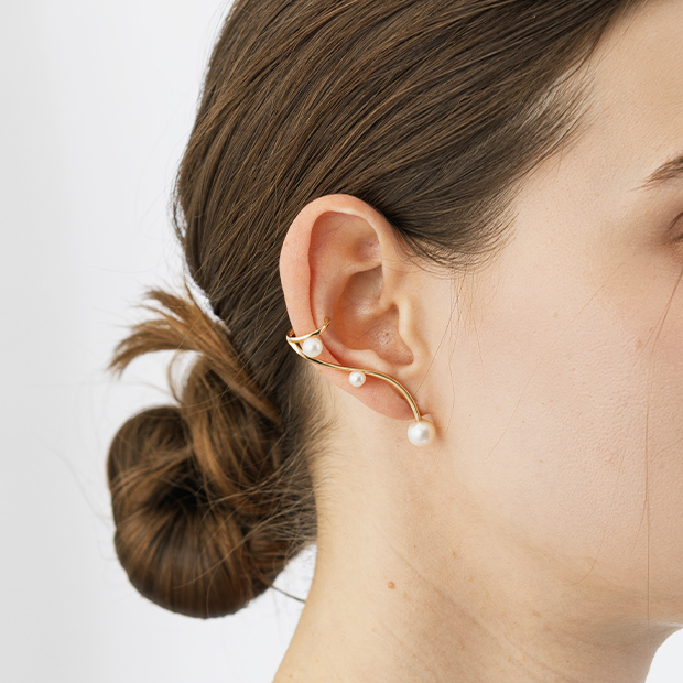 K10 ピアス/イヤーカフ, , large