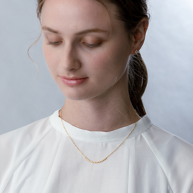 DIAMOND LINK NECKLACE(1ZN1145)K18 ネックレス｜スタージュエリー公式