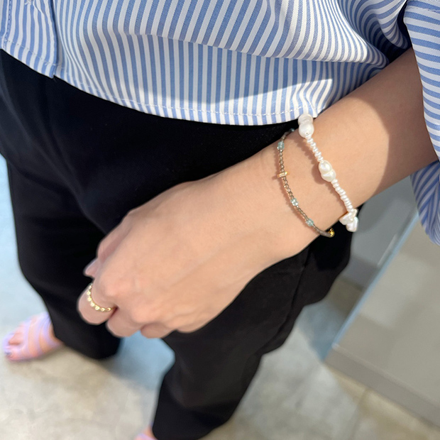 ブレスレットPEARL BRACELET(2JU7166)STAR JEWELRY GIRL (スター