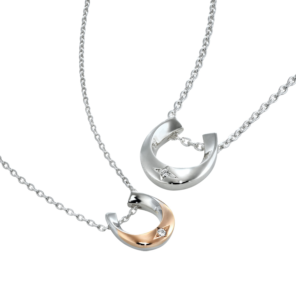 ネックレスDIAMOND HORSESHOE NECKLACE(2SN1583)｜スタージュエリー