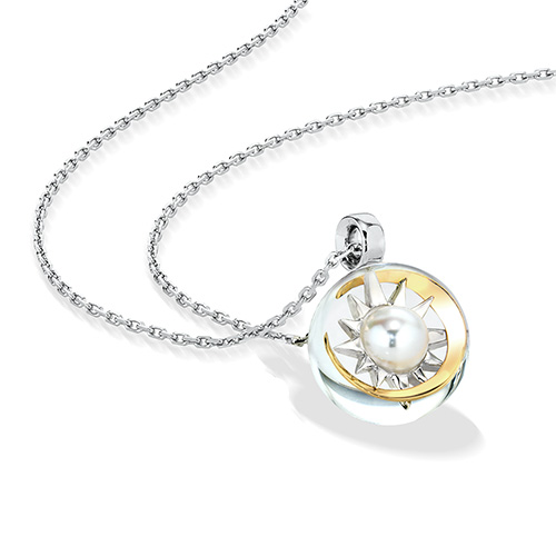 Silver,Moonstone Necklace N-210 | アンティークジュエリー