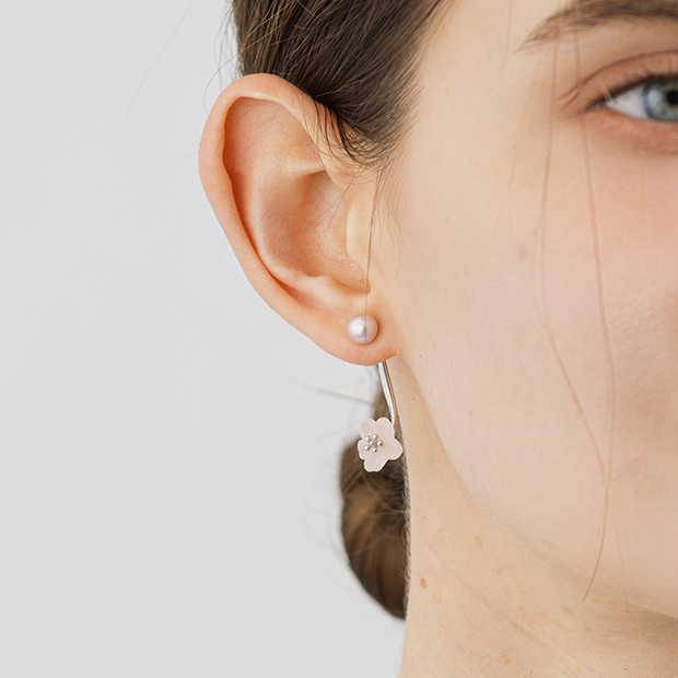 SAKURA2026 PIERCED EARRINGS (SV)(2SP0918)SV925 ピアス｜スター