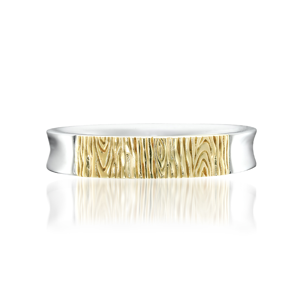 リングWOOD TEXTURE RING(2SR7055)STAR JEWELRY GIRL (スタージュエリ