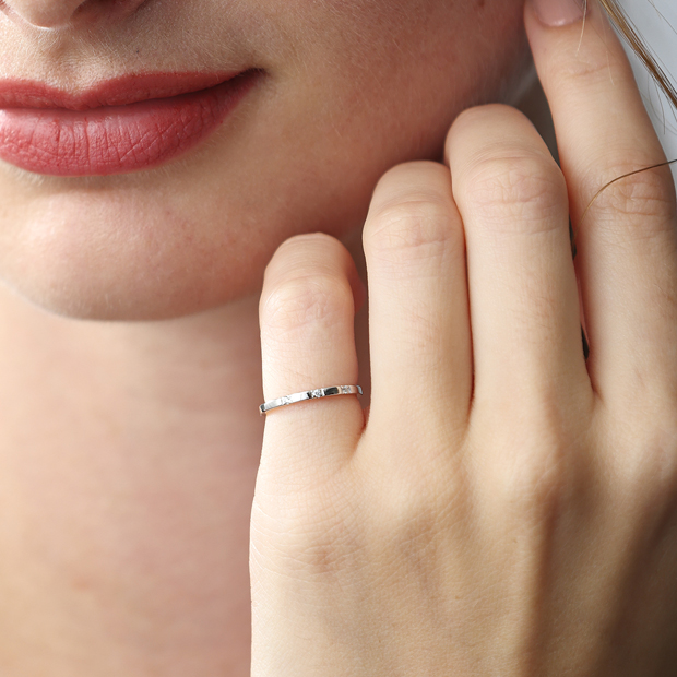 DIAMOND PINKIE RING(2JR0549)K10 ピンキーリング｜スター