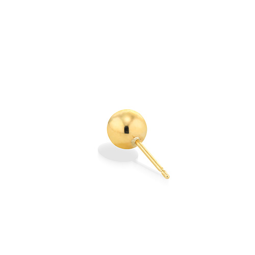 BALL & BALL PIERCED EARRING(片耳用)(2GP0937)K18 ピアス｜スター