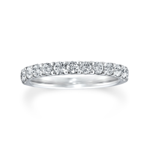 アクセサリー STAR JEWELRY Premium Half Eternity Ring Premium Half Eternity Ring」Half(2PR0714)K18 リング｜スター