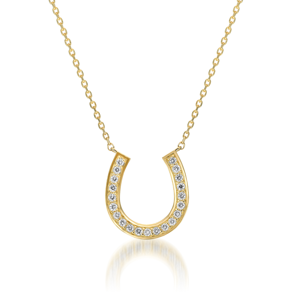 ネックレスDIAMOND HORSESHOE NECKLACE(2ZN2405)｜スタージュエリー 
