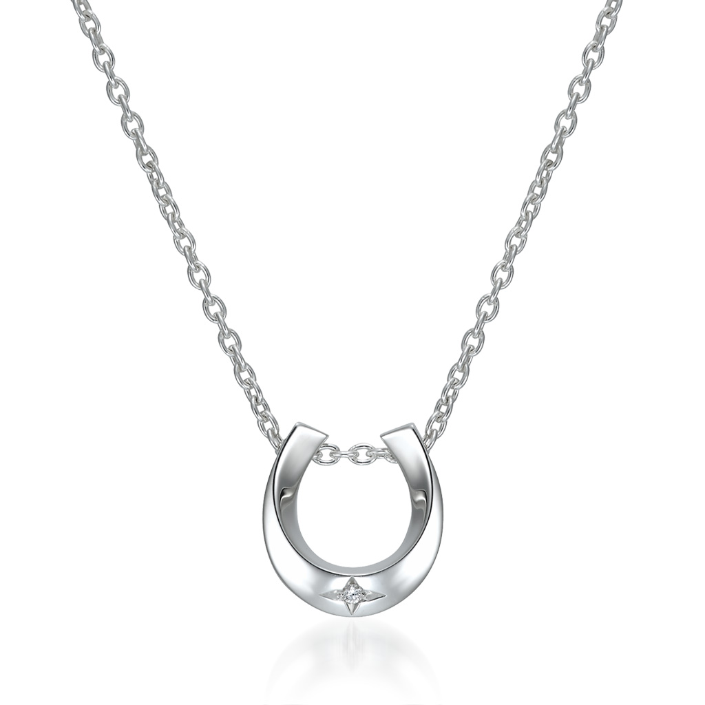 ネックレスDIAMOND HORSESHOE NECKLACE(2SN1583)｜スタージュエリー ...