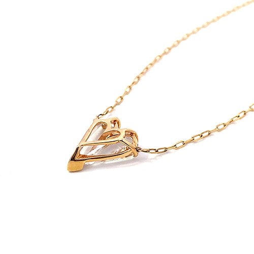 REFLECTION HEART NECKLACE(2JN1125)K10 ネックレス｜スター