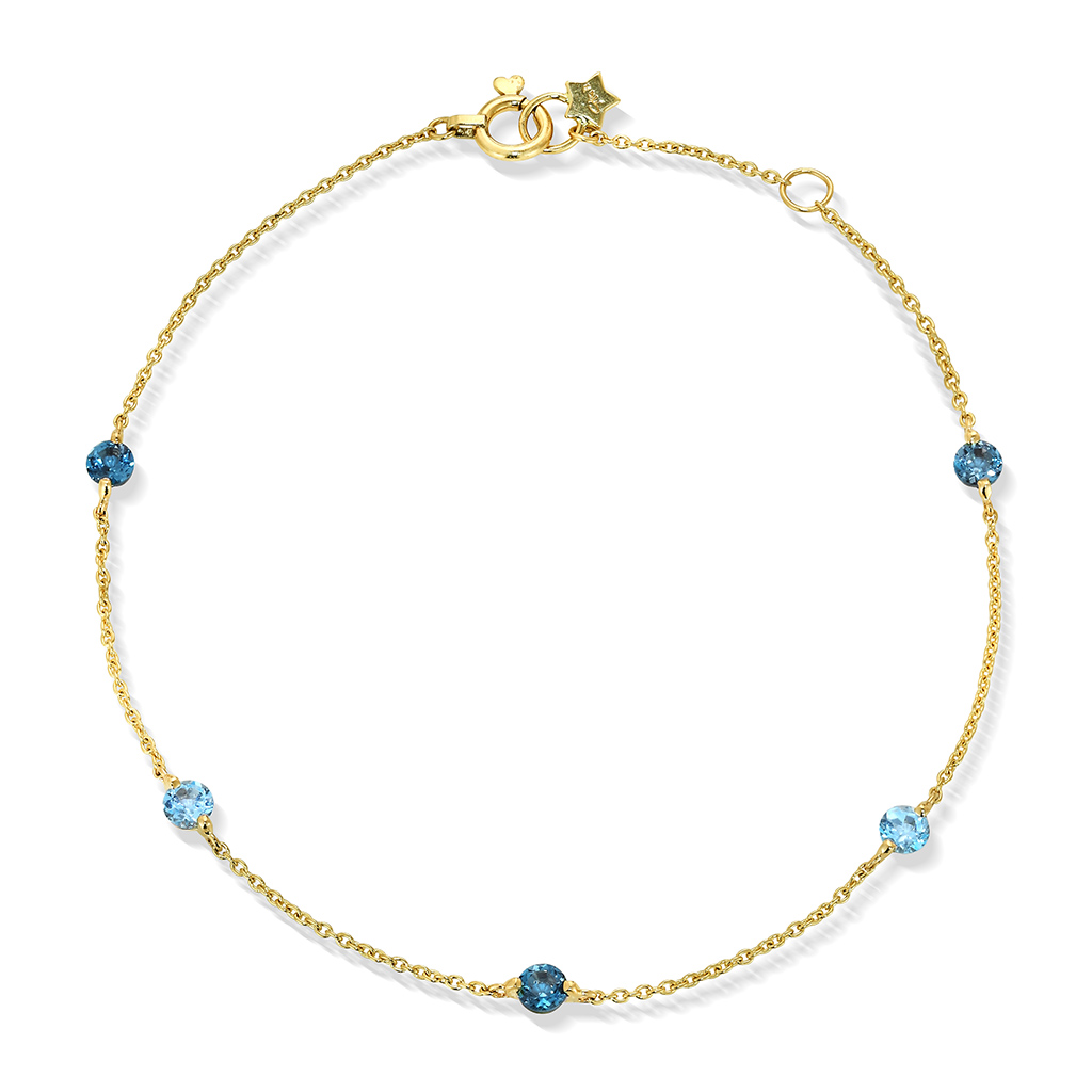 ブレスレットBLUE TOPAZ BRACELET(2JU0328)｜スタージュエリー公式