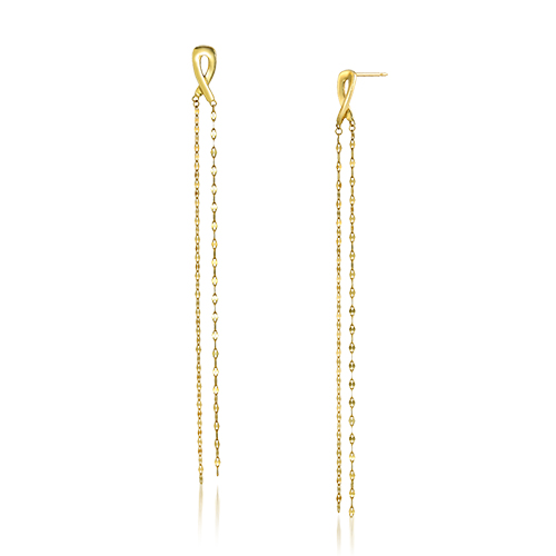 ピアスTWIST LONG PIERCED EARRINGS(2JP0810)|スタージュエリー公式