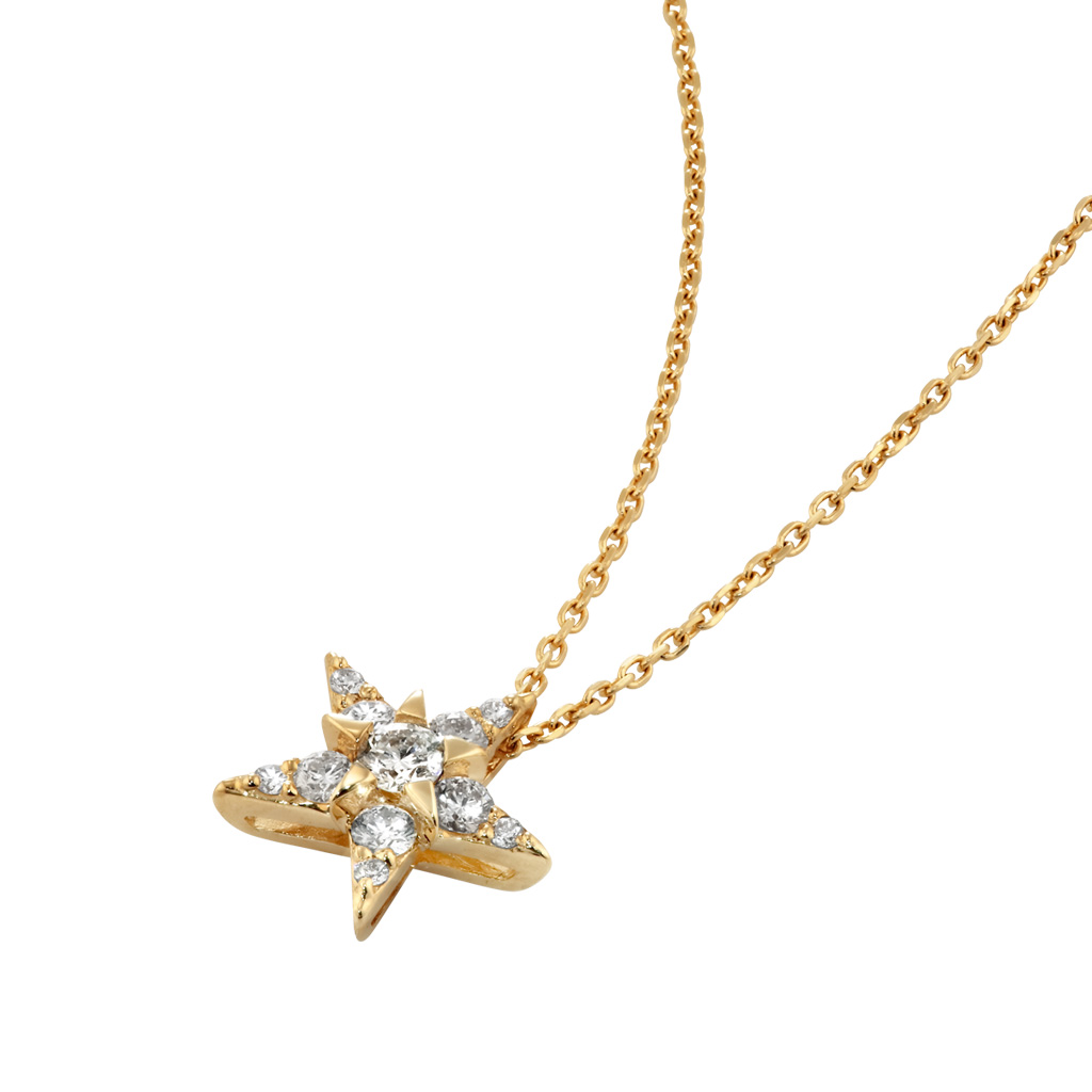 トップ縦約16×16㎝STAR JEWELRY スタージュエリー ネックレス