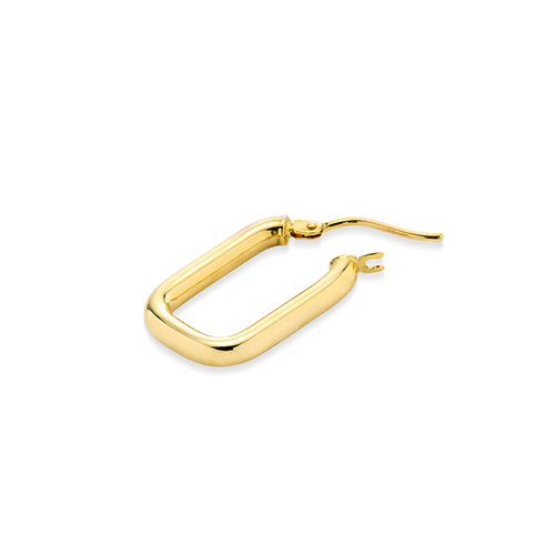 HOOP PIERCED EARRING(S/片耳用)(2JP1073)K10 ピアス｜スター