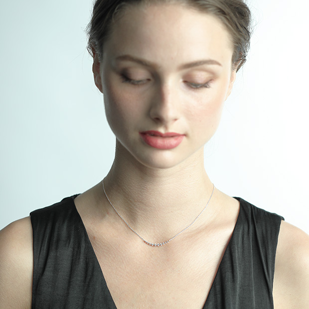 TEN DIAMOND NECKLACE(1XN0757)Pt950 ネックレス｜スター