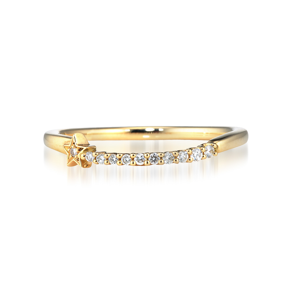 ウナギ ブーム 滑りやすい Star Jewelry リング Garcons Club Jp