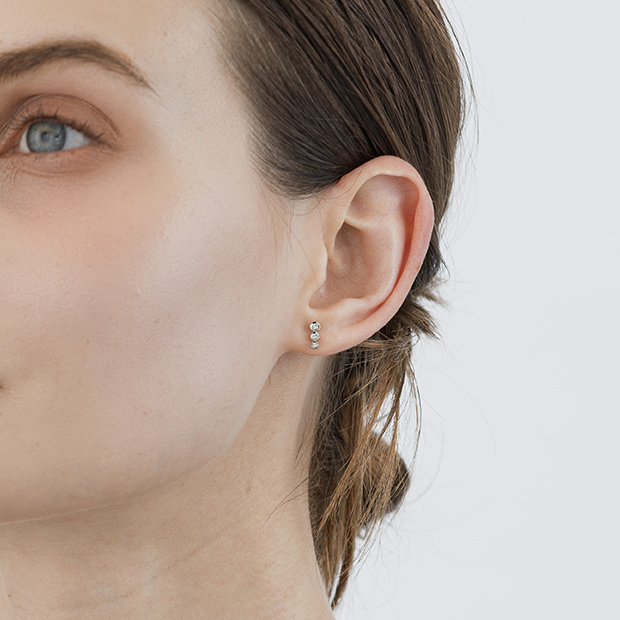 Pt950 ピアス, , large