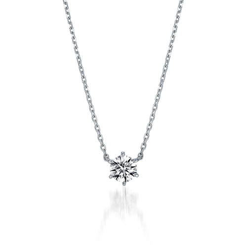 ネックレスSTREAM SETTING DIAMOND NECKLACE 0.30ct(1XN0634)｜スター