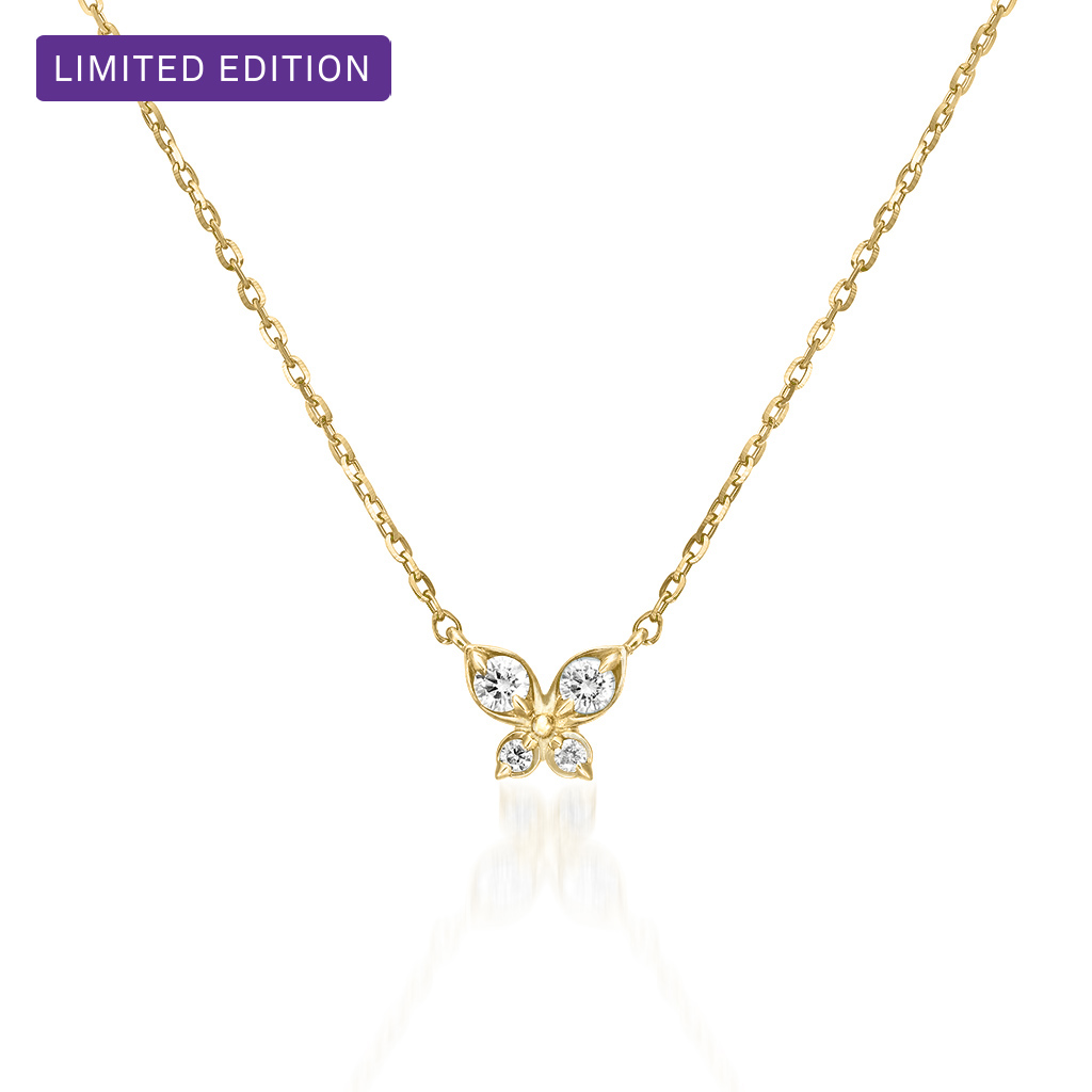 ネックレスBUTTERFLY NECKLACE(2ZN2431)｜スタージュエリー公式
