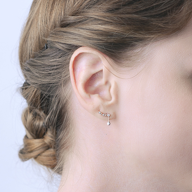 クリスマスギフトにおすすめジュエリー VINTAGE LACE PIERCED EARRINGS