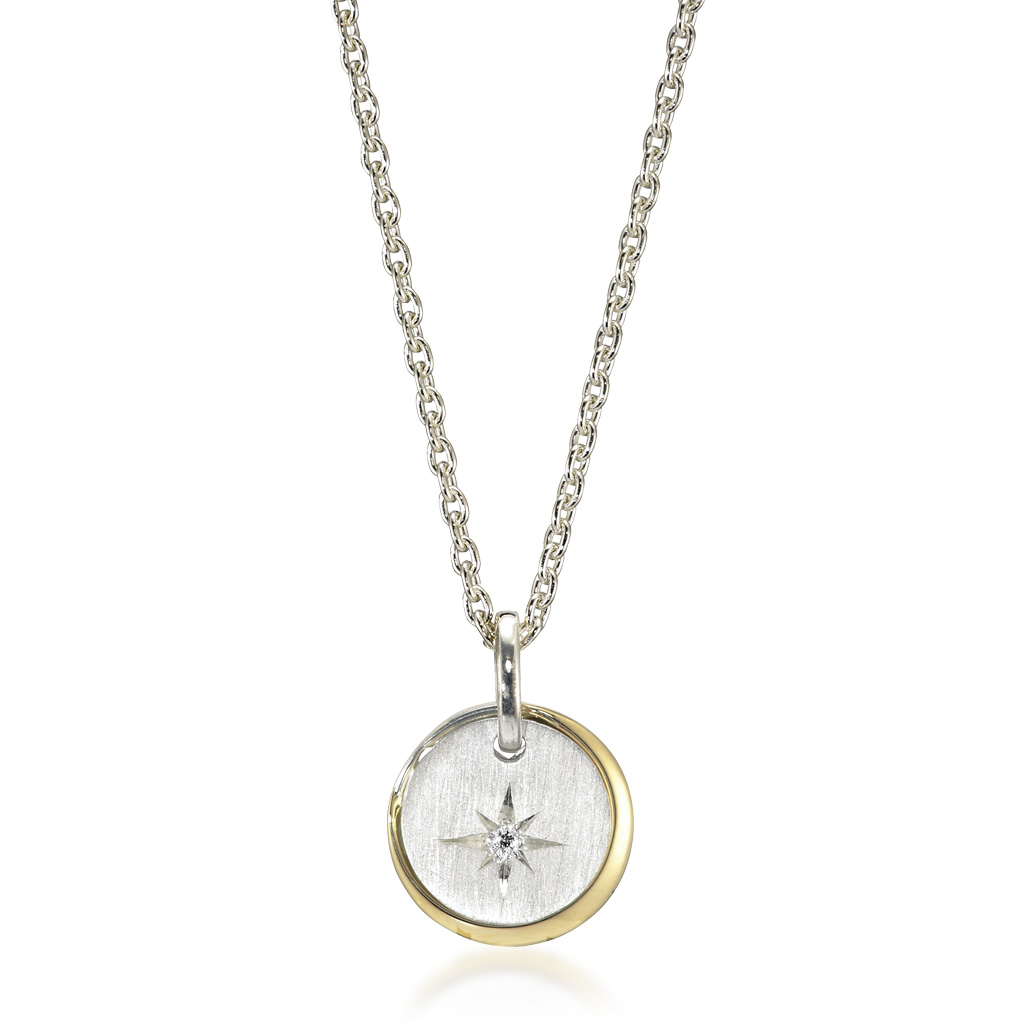 美品【スタージュエリー】Star Jewelry シルバーネックレス