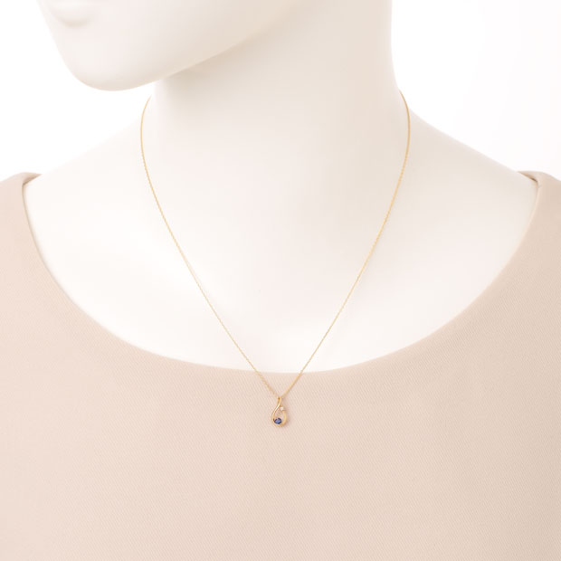 ネックレスSAPPHIRE SHOOTING STAR NECKLACE(2JN0613)｜スター ...