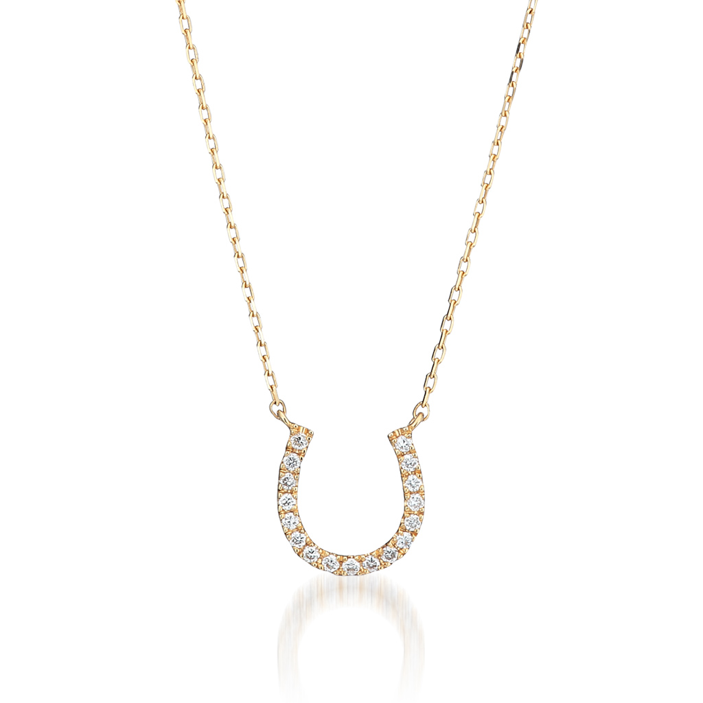 ネックレスMICRO SETTING DIAMOND HORSESHOE NECKLACE(2ZN1576