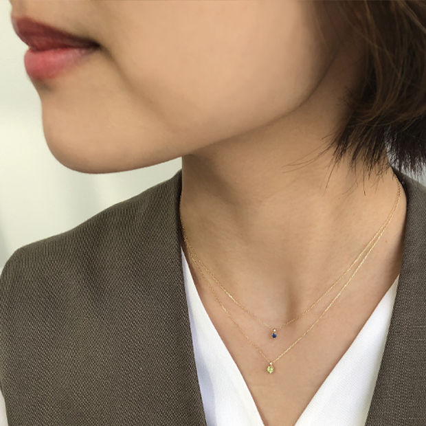 ネックレスSAPPHIRE NECKLACE(2JN7363)STAR JEWELRY GIRL (スター ...