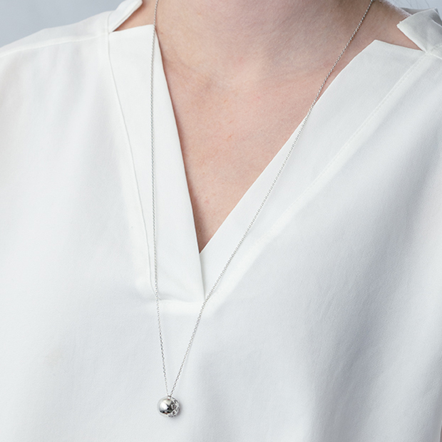PLANET BALL NECKLACE(2SN1672)SV925 ネックレス｜スタージュエリー