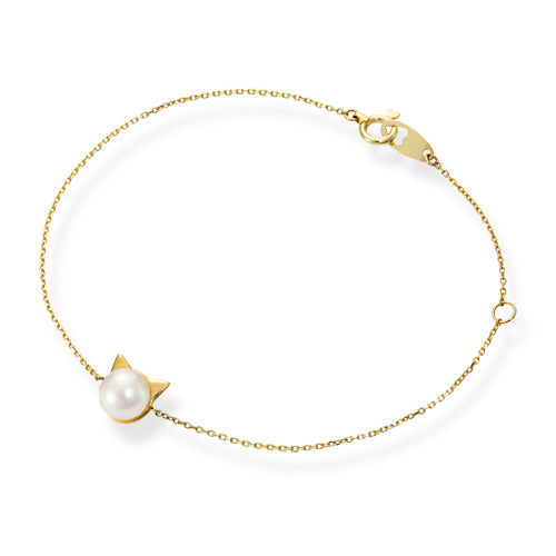 PEARL CAT BRACELET(2JU7087)STAR JEWELRY GIRL (スタージュエリ