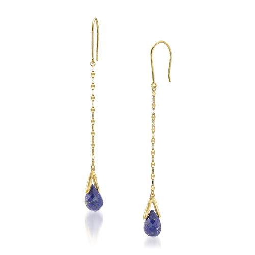 ピアスLAPIS LAZULI COLOR LIQUID PIERCED EARRINGS(2JP7949)STAR