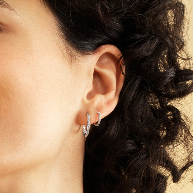 ピアスCLICK HOOP PIERCED EARRINGS(S)(1XP0398)|スタージュエリー ピアスCLICK HOOP PIERCED EARRINGS(S)(1XP0398)|スタージュエリー