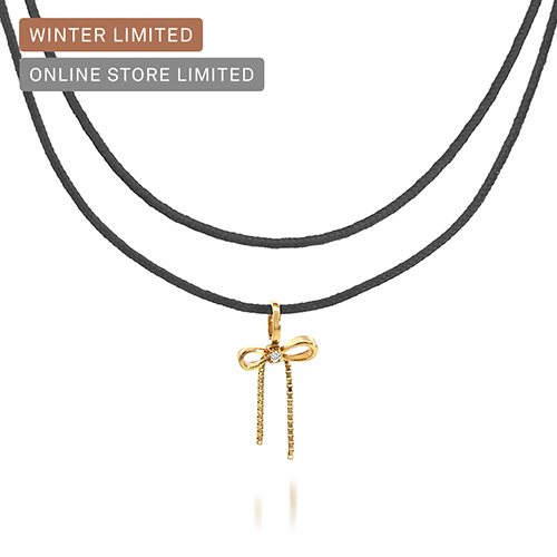 【オーダー承ります】シャンシャン8thAnniversary☆レインボーチャーム Winter限定/オンラインストア限定】INFINITY BOW CHARM(2JC0141)K10