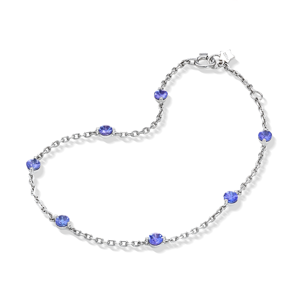 ブレスレットTANZANITE STATION BRACELET(2XU0134)|スタージュエリー ブレスレットTANZANITE STATION BRACELET(2XU0134)|スタージュエリー
