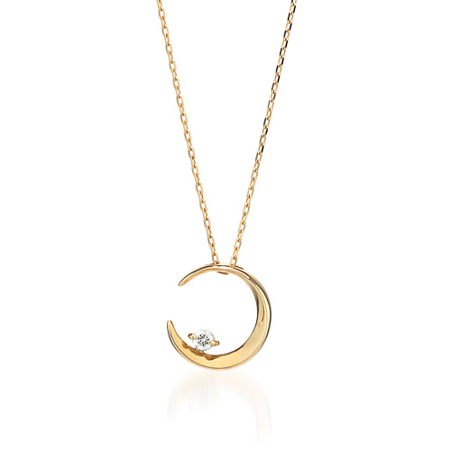 ネックレスDIAMOND MOONLIGHT NECKLACE(2ZN1440)｜スタージュエリー ...