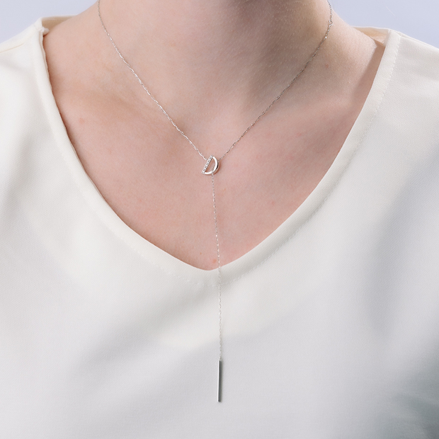 数量限定】HALF MOON NECKLACE(1XN0792)Pt950 ネックレス｜スター 