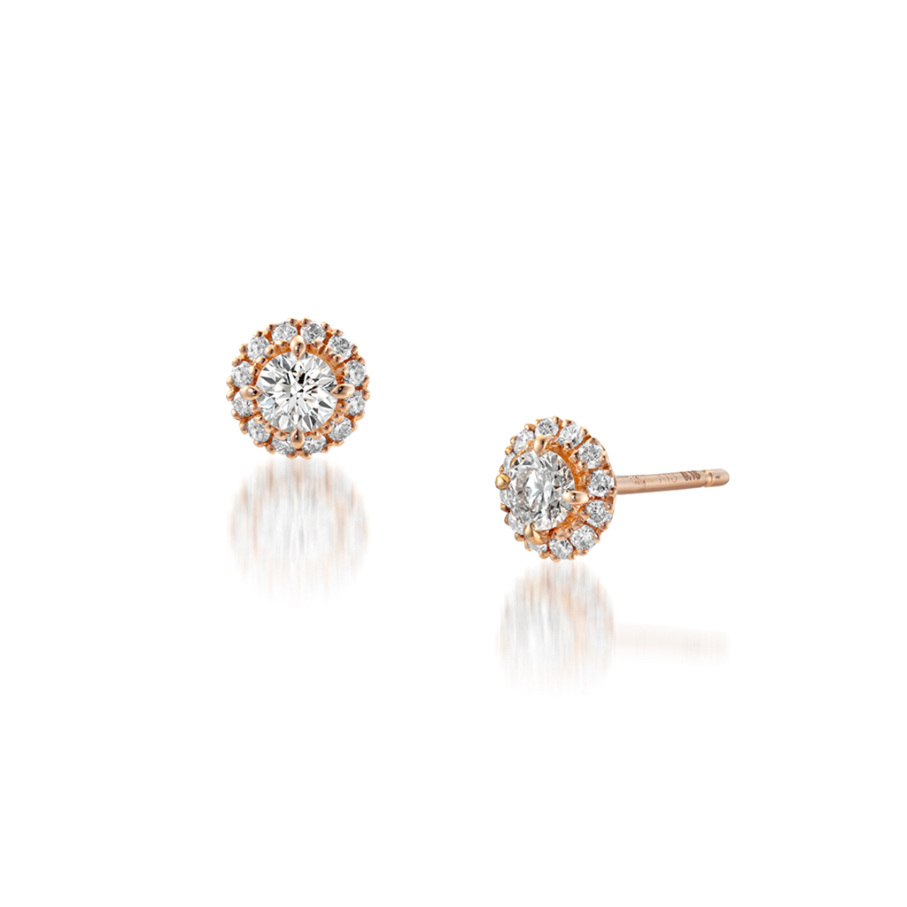 ピアスDIAMOND HALO PIERCED EARRINGS(1ZP0913)｜スタージュエリー公式