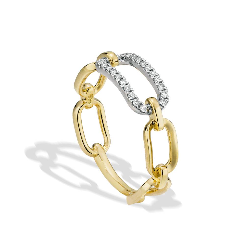 K18/Pt950 リング, , large