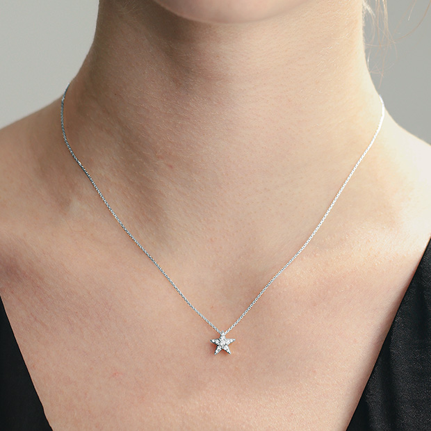 STAR JEWELRY 18K ネックレス