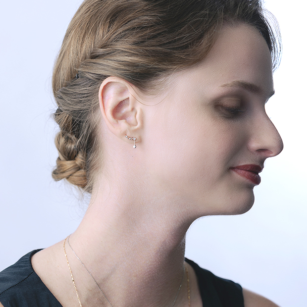 クリスマスギフトにおすすめジュエリー VINTAGE LACE PIERCED EARRINGS