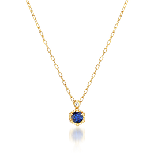 ネックレスSAPPHIRE NECKLACE(2JN7363)STAR JEWELRY GIRL (スター