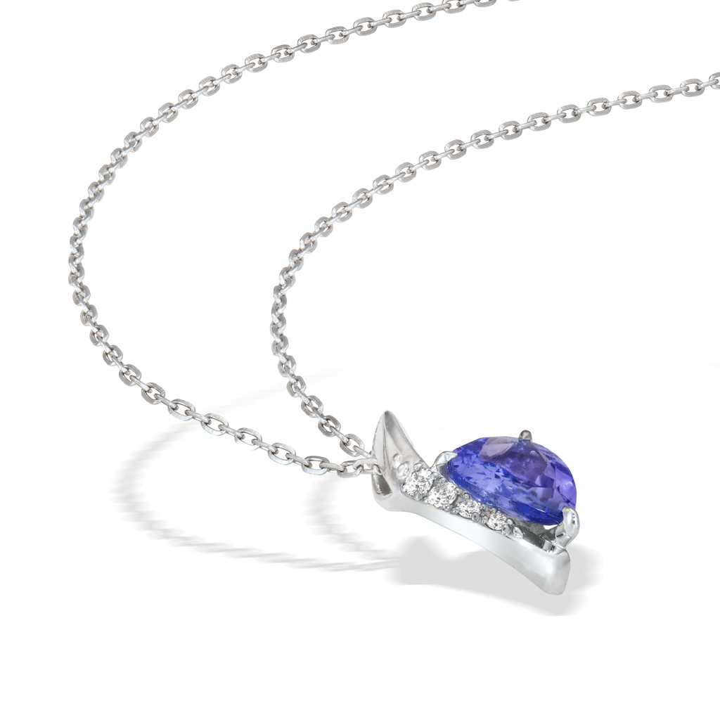 ネックレスDIAMOND&TANZANITE NECKLACE(2XN0468)｜スタージュエリー 