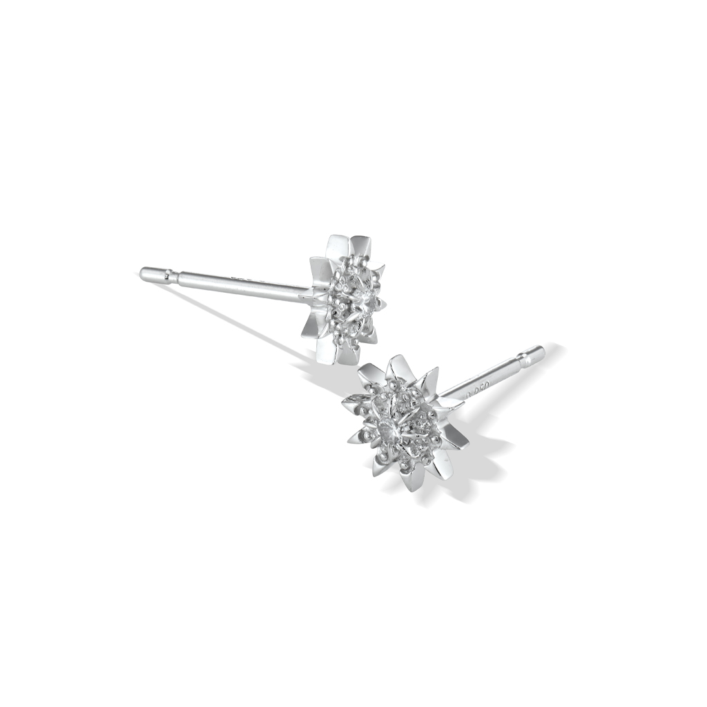 ピアスDIAMOND SUNBURST PIERCED EARRINGS(2XP0337)｜スタージュエリー 