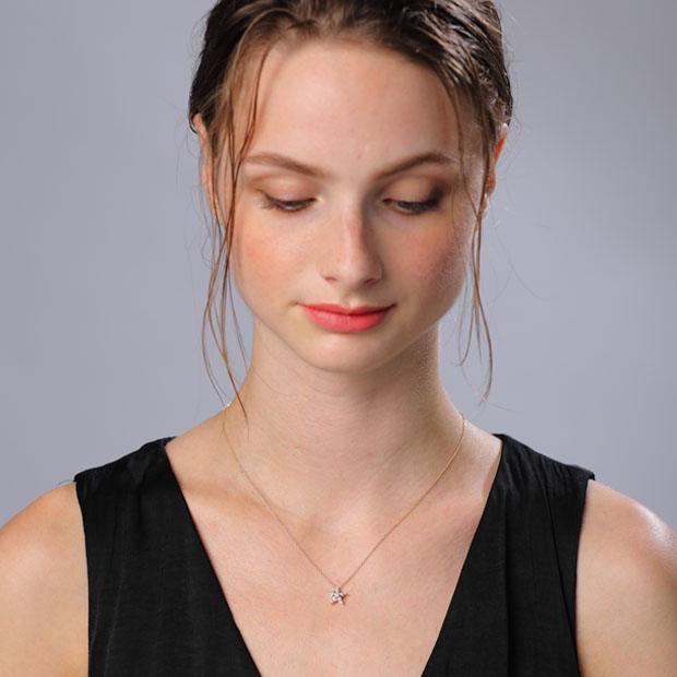 STAR OF STARS NECKLACE(L)(1ZN1047)K18 ネックレス｜スター