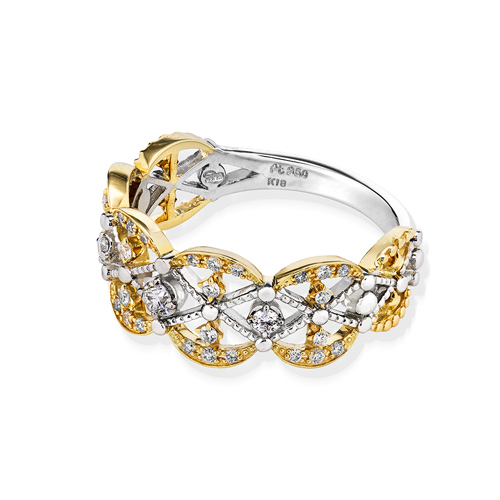 VINTAGE LACE RING(1XR0608)K18/Pt950 リング｜スタージュエリー公式