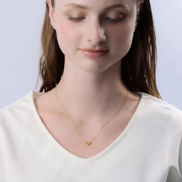 HALF MOON NECKLACE(2GN0340)K18 ネックレス｜スタージュエリー公式