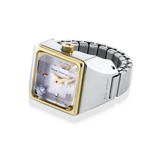 チャリティプログラム】TIME FOR PEACE RING WATCH (M/ホワイト