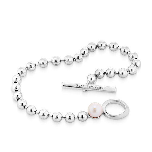 BALL T-BAR BRACELET(2SU1012)SV925 ブレスレット｜スター