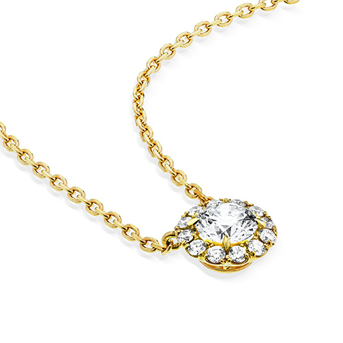 DIAMOND HALO NECKLACE(1ZN1195)K18 ネックレス｜スタージュエリー公式